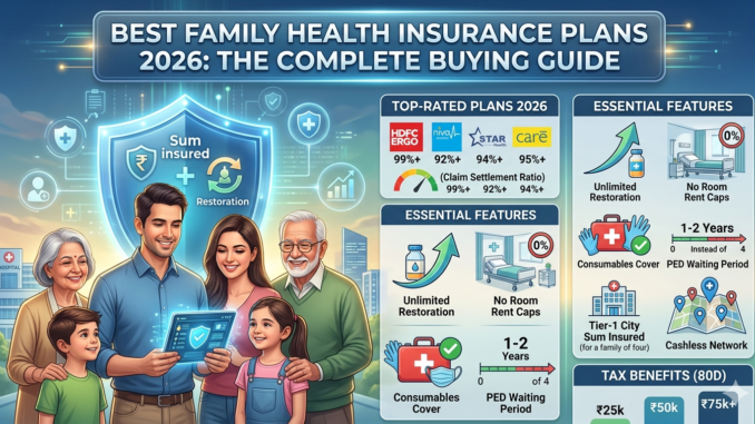 Best Family Health Insurance Plans 2026: The Complete Buying Guide